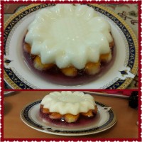 ژله ی دو رنگ