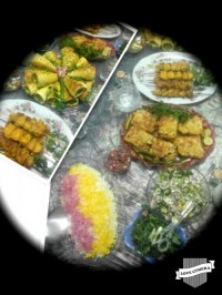 سفره شام زن داداش