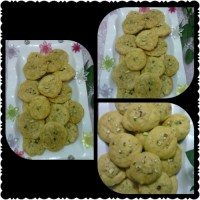 شیرینی پسته ای زعفرانی