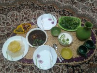 بفرمایید نهار دوستان