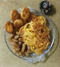 زولبیا بامیه و گوشفیل