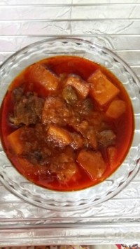 خورشت کدو حلوایی