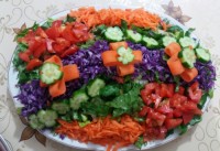 تزیین سالادم