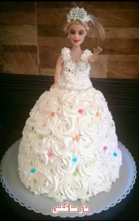 کیک اسفنجی (عروس)