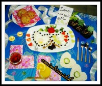 پیتزا نیمرو (مخصوص صبحانه)