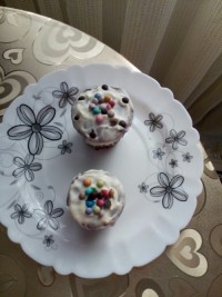 اولین کاپ کیک های من