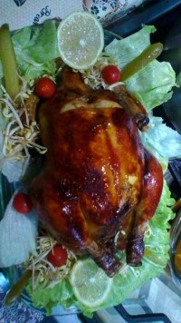 مرغ شکم پر خوشمزههه