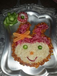 تزئین غذای کودک