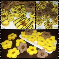 بیسکوییت کاسترد با مربا