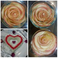 ژله رز سیب