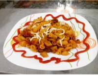 پاستا با سس بادمجان