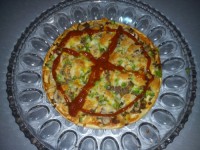 پیتزای قارچ وگوشت