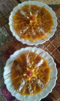 حلوا با آرد برنج