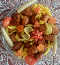 پاپ کورن مرغ