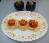 ماکارونی آشیانه ای :)
