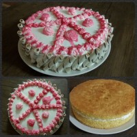 اولین تجربه کیک اسفنجی