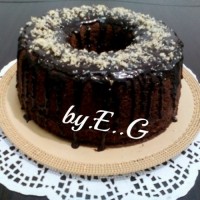 کیک شکلاتی کره ای