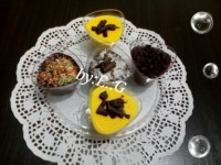 دنت زعفرونی و شکلاتی