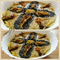 آش ترخینه با سیرابی