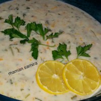 سوپ مرغ و قارچ