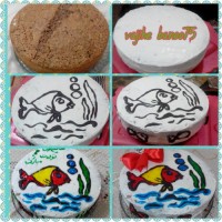 کیک باژله بریلو