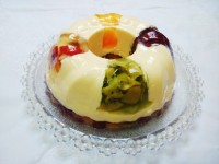 کرم ژله میوهای