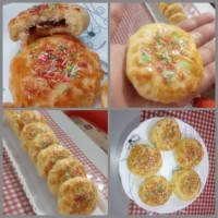 کلوچه خرما وگردو با عسل