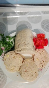 کالباس مرغ و قارچ طبق دستور یک پاپیون جون