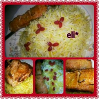 برنج و کباب ماهی...عاشق ماهی کبابی ام، آدم میکشم واسش...بترسین ازم خخخخخخ