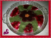 تزیین ماست (بانعناع وپودرلبو)