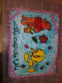 کیک تولد برادرزادم