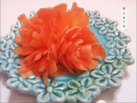 گل هویج با استفاده از تراش سبزیجات