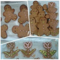 شیرینی زنجبیلی به شکل آدمک