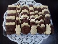 بیسکوییت دورنگ سفارش کارگاهم