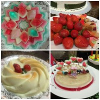 میز تولد دخترم عالی شده بودن جاتون خالی