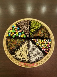 کیک اسفنجی همراه باگردو