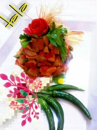 خوراک سوسیس "بندری"