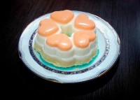 ژله رنگین کمانی قالبی