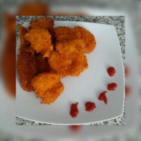 فیله مرغ با پودر سوخاری