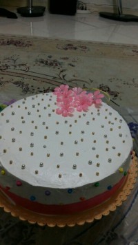 کیک تولد دوست گلم