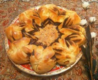 نان شکلاتی ستاره ای