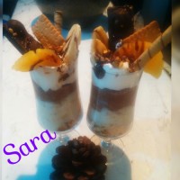 دسر موز و خامه کاراملی