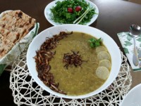 آش عدس و بلغور سنندج