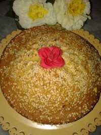 کیک یزدی در مایکروفر