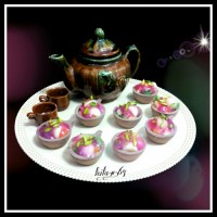 تارت میوه با کِرِم پنیری