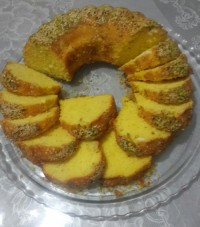 کیک هل و زعفران