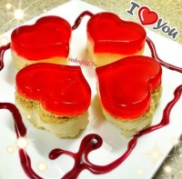 چیزکیک توت فرنگی روز عشق