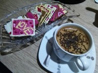 شکلات گرم وانیلی