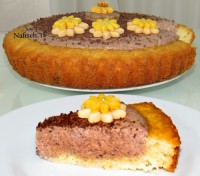 چیز کیک شکلاتی