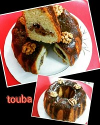 کیک سیب و کارامل